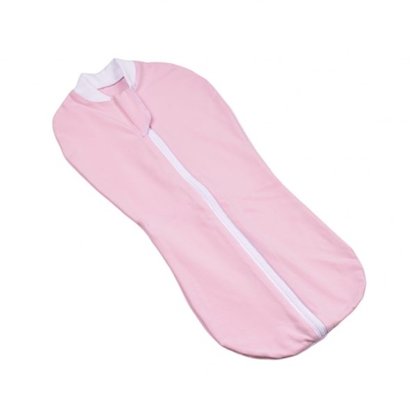 Sistem Infasat bebe 0-3 luni bumbac organic roz