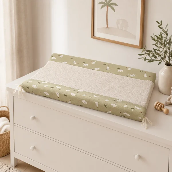 Husa Saltea Infasat verde elefantei 50 x80cm