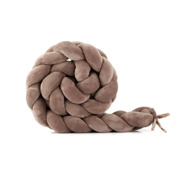 Protectie Impletita taupe maro 210cm